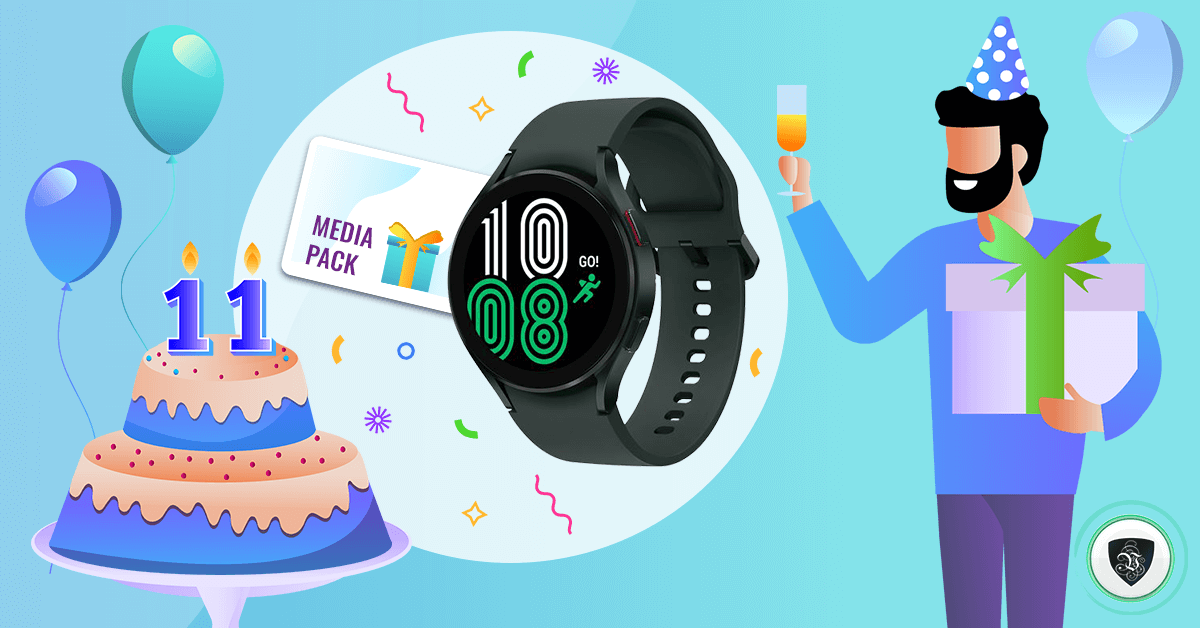 Конкурс на 11-й День Рождения Le VPN! Приз: часы Samsung Galaxy Watch 4!