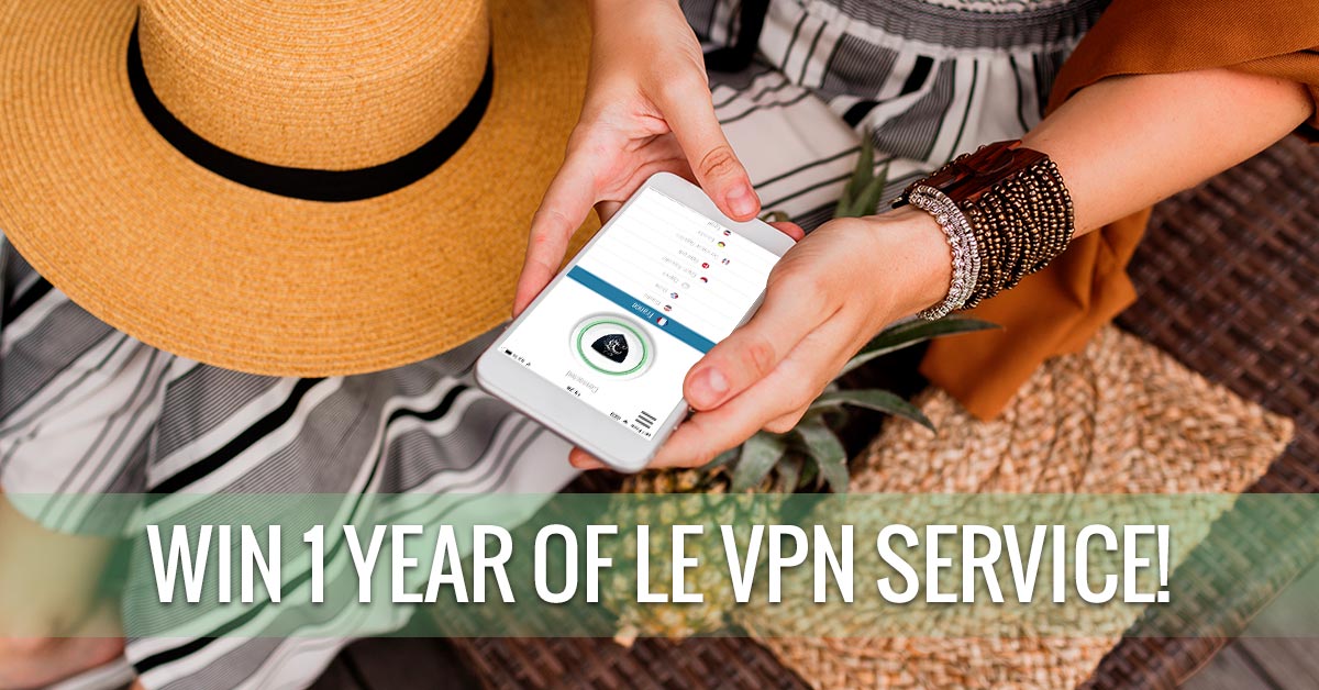 Le VPN Giveaway Win 1 Year of Free VPN Service!